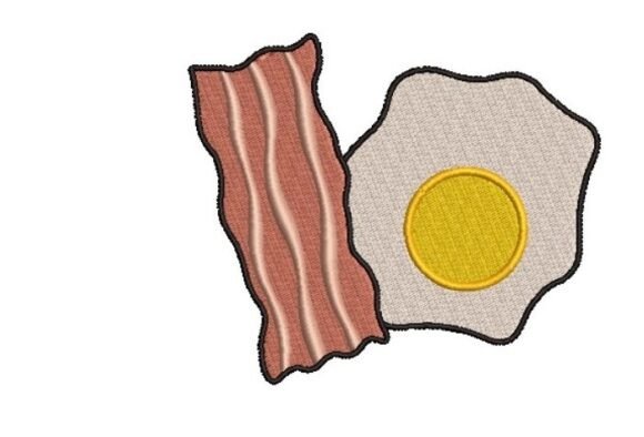 Bacon and Egg Embroidery: A Playful, Heartfelt Touch for Handmade Gifts