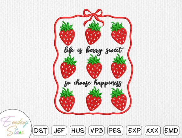 Berry Embroidery Design Review