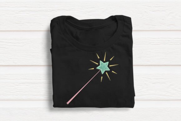 Fairy Wand Applique Embroidery