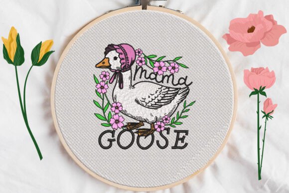 Mama Goose Embroidery, Easter